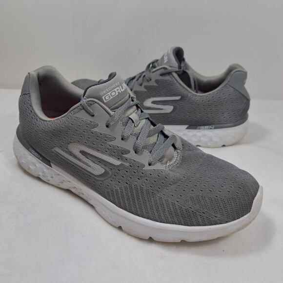 Women's Skechers 14804 GoRun Running Shoes, Gray Size 11 Quick-fit Walking - Picture 2 of 12